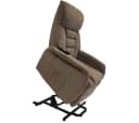 abc HOME Elektrischer Sessel mit Massage, Aufsteh- & Liegefunktion Braun Bild 4