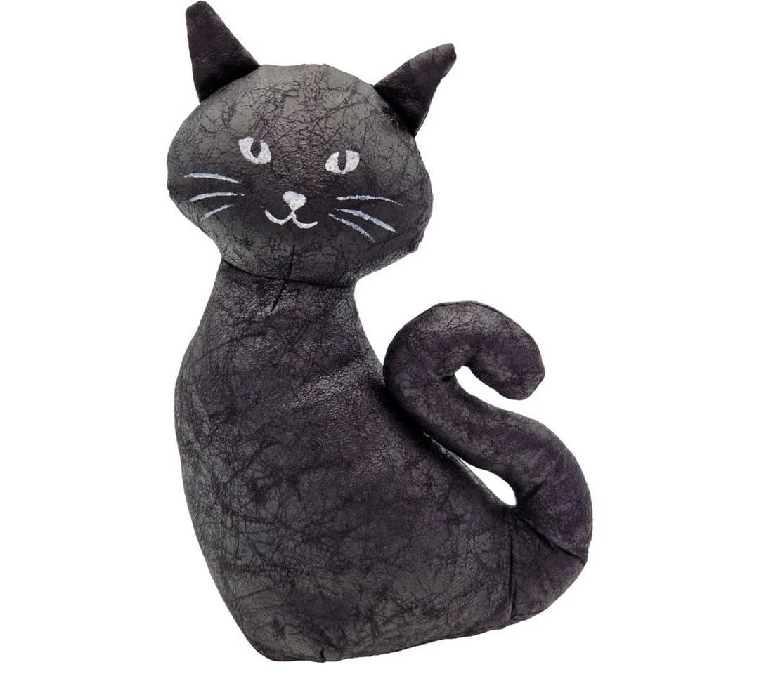 abc HOME Türstopper Katze 31 cm Schwarz