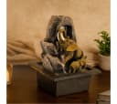 abc HOME Zimmerbrunnen Elefanten mit LED und Wasserpumpe Bild 2