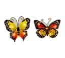 abc HOME LED Schmetterlinge 2er Set selbstklebend bunt Bild 1