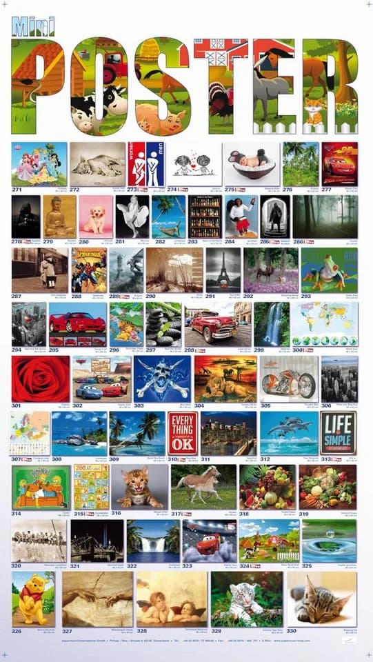 Papermoon Poster Winnie the Pooh 61 x 91,5 cm - Bild 4