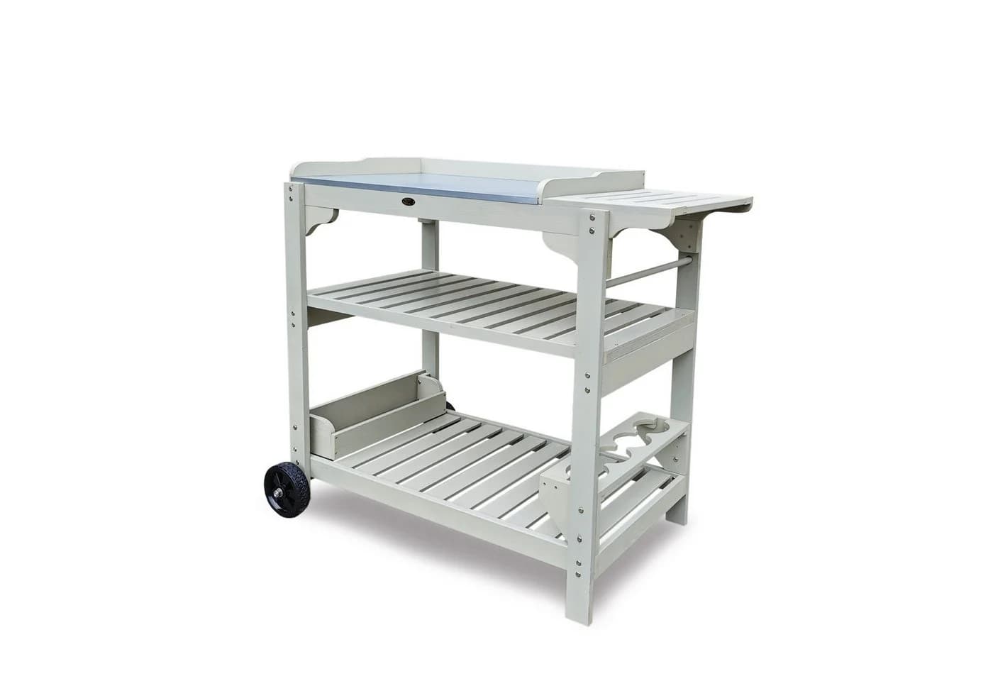 HABAU Universaltisch mit Ablage, 110 x 48 x 100 cm, aus Holz
