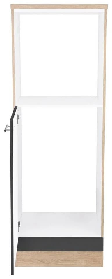OPTIFIT Backofen/Kühlumbauschrank Kalmar Anthrazit - Bild 1