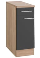 Optifit Kalmar Unterschrank Anthrazit Eiche 30cm Bild 2