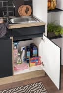 OPTIFIT Spülenschrank Roth Anthrazit Wildeiche 50cm Bild 4
