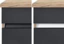OPTIFIT Apothekerschrank Roth Anthrazit Wildeichefarben Bild 3