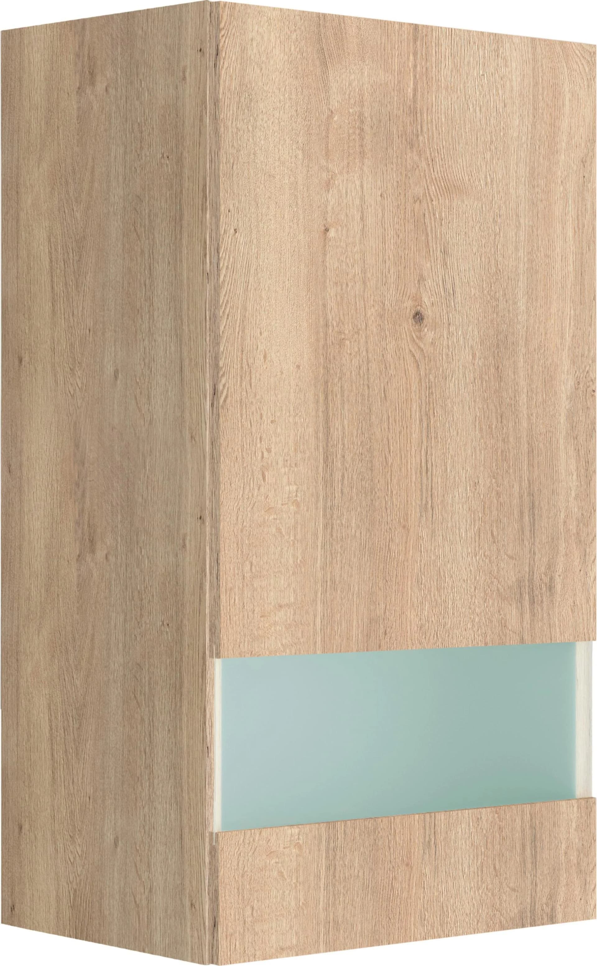OPTIFIT Glashängeschrank Roth Wildeiche Weiß 50cm