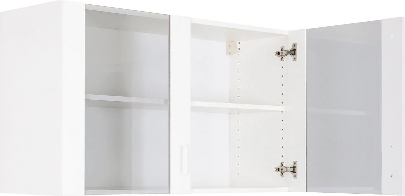 OPTIFIT Glashängeschrank Helsinki Weiß Matt 2 Türen - Bild 3