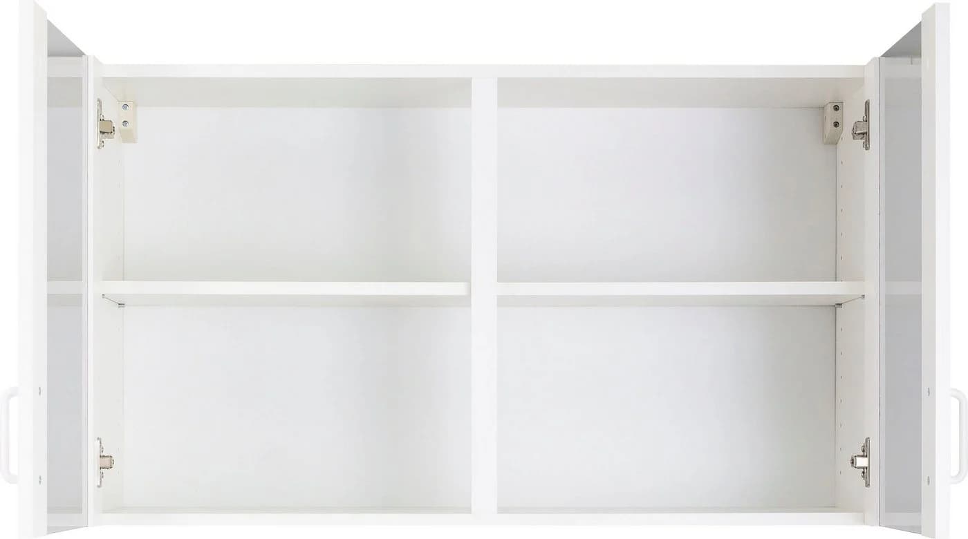 OPTIFIT Glashängeschrank Helsinki Weiß Matt 2 Türen - Bild 4