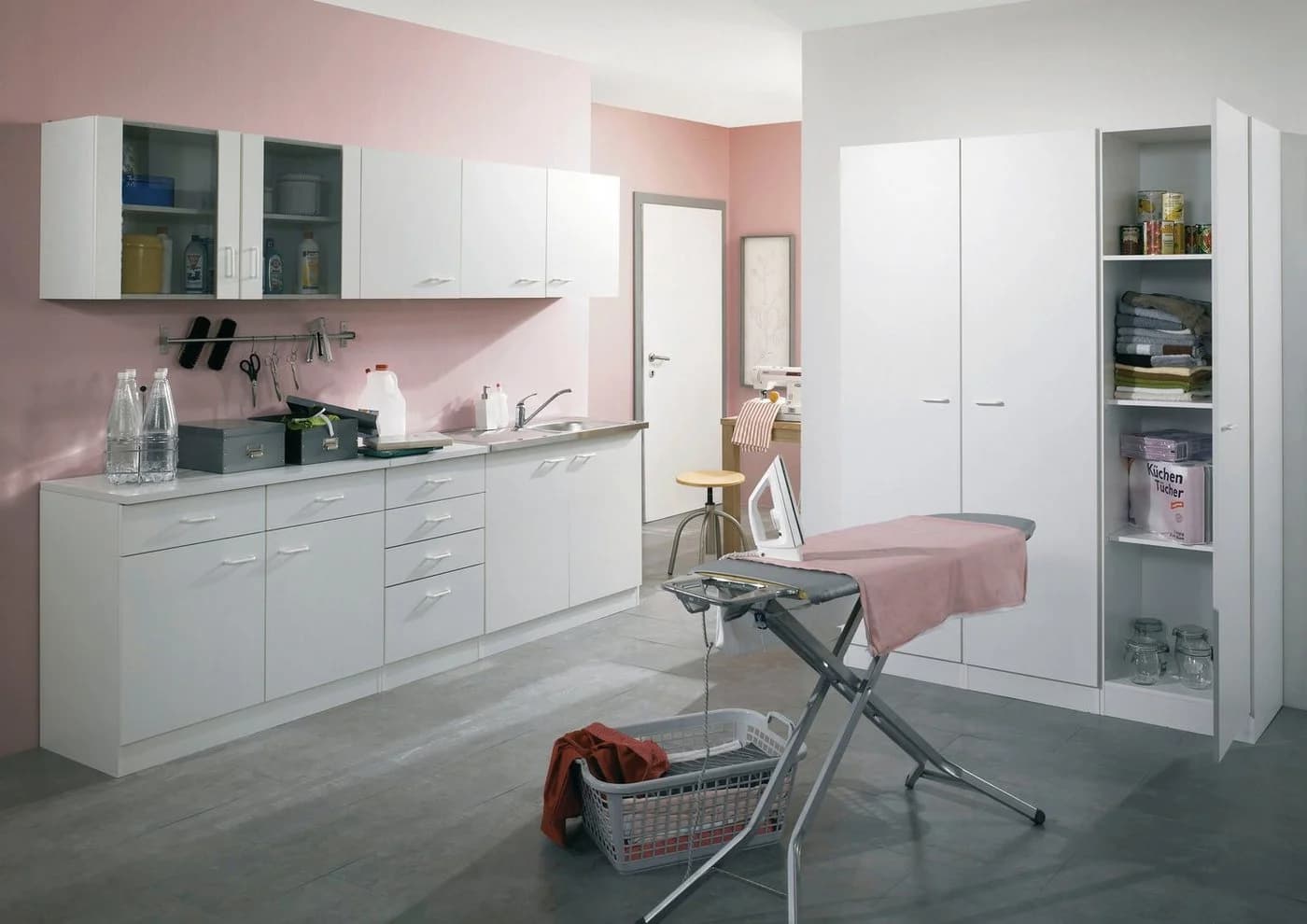 OPTIFIT Regal Helsinki Weiß Modernes Holzwerkstoff-Regal - Bild 3