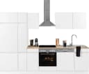 OPTIFIT Küchenzeile Roth 300 cm Weiß mit E-Geräten und Apothekerschrank Bild 2