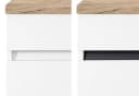 OPTIFIT Spülenschrank Roth 110cm Weiß Wildeiche mit Arbeitsplatte Bild 4