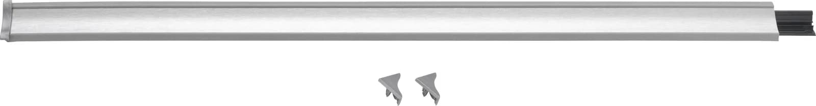 OPTIFIT Wandabschlussleiste Silber 281,5cm mit Kappen - Bild 2