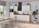 KOCHSTATION Küche KS-Ahus 280 cm weiß matt MDF Soft Close Bild 1