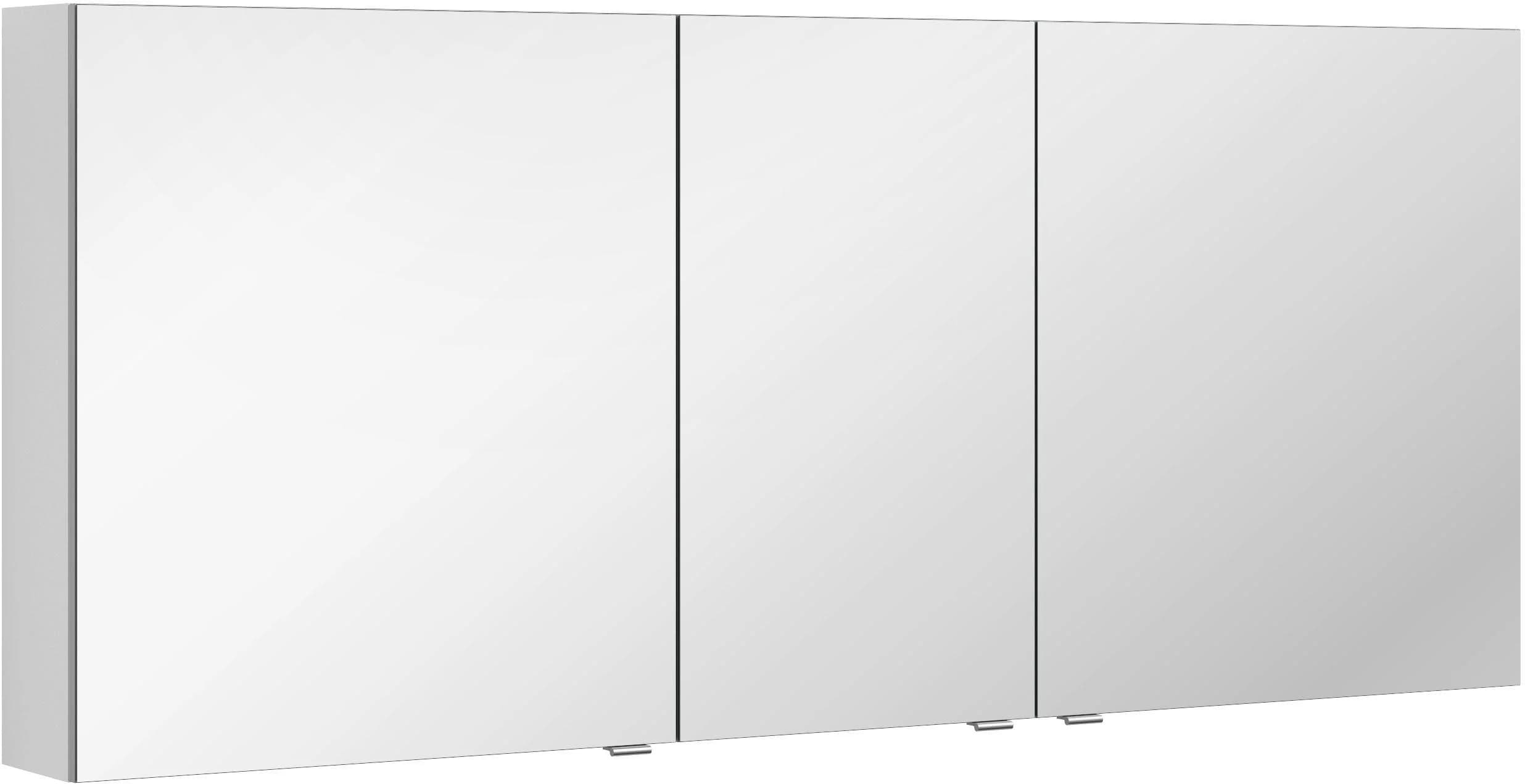 Spiegelschrank SAPHIR 3980 Weiß Seidenglanz