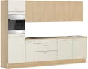 KOCHSTATION Küchenzeile KS-Lucy 300 cm Soft-Close Eiche hell Bild 4