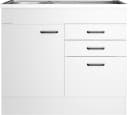 Spülenschrank OPTIFIT OPTImulti Weiß Unterschrank Bild 1