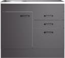 Spülenschrank OPTIFIT OPTImulti Anthrazit Matt Bild 1