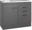 Spülenschrank OPTIFIT OPTImulti Anthrazit Matt Bild 2