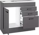 Spülenschrank OPTIFIT OPTImulti Anthrazit Matt Bild 3
