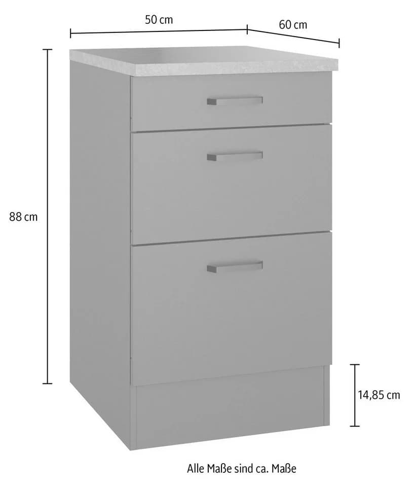 OPTIFIT Unterschrank OPTImulti Anthrazit Modern - Bild 4