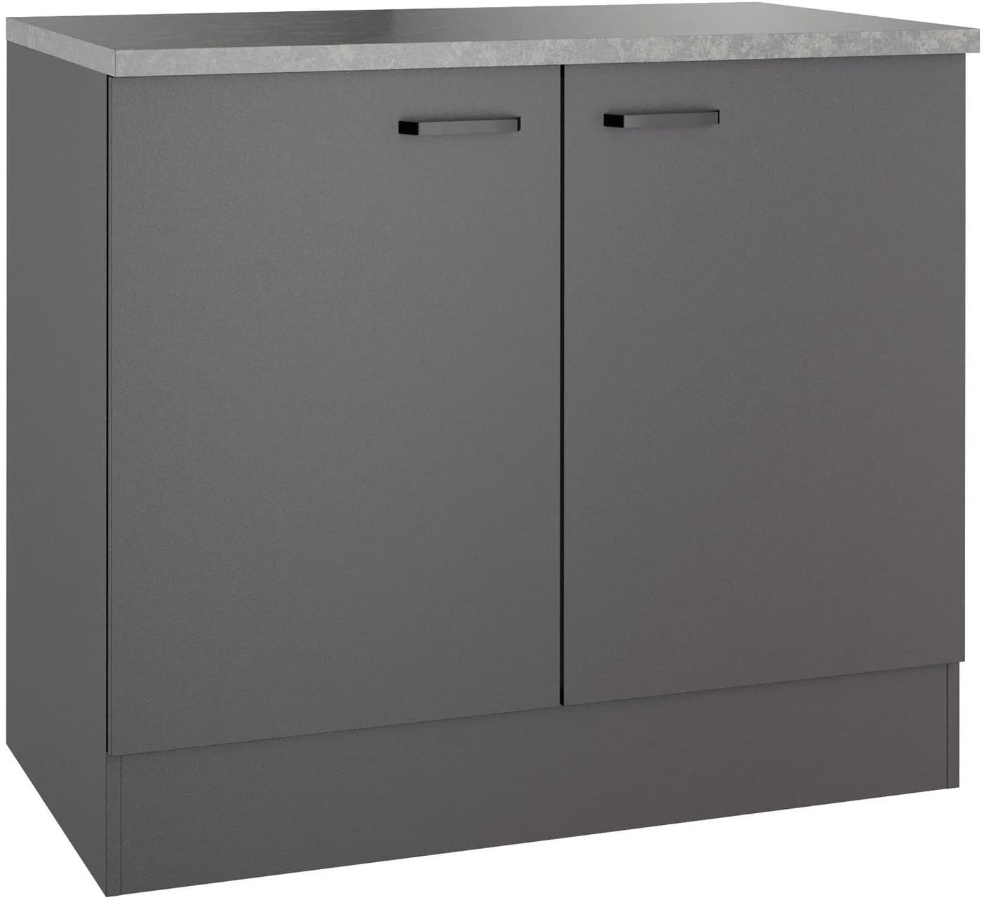 Spülenschrank OPTIFIT OPTImulti Anthrazit Matt Bügelgriff - Bild 2