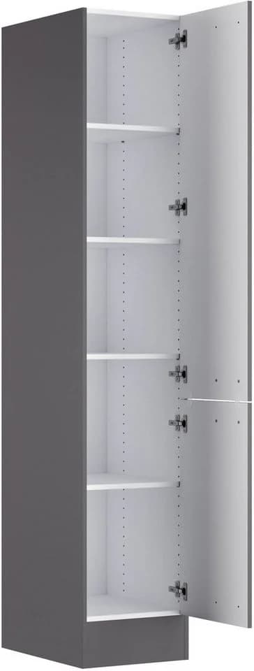 OPTIFIT Hochschrank OPTImulti 40x210x57 cm 2 Türen 3 Böden