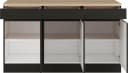 OPTIFIT Unterschrank Roth 150 cm Anthrazit Eiche Struktur Bild 5