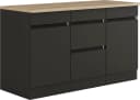 OPTIFIT Unterschrank Roth 150 cm Anthrazit Eiche Struktur Bild 2
