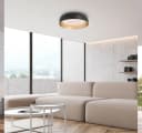 JUST LIGHT OSKO LED Deckenleuchte Schwarz Dimmbar Fernbedienung Bild 1