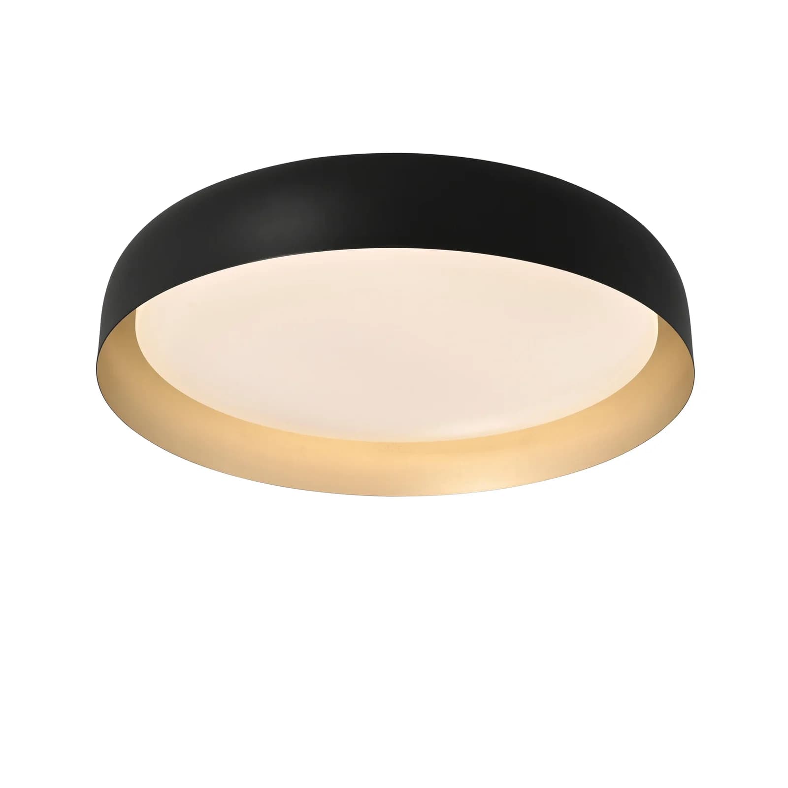 JUST LIGHT Deckenleuchte OSKO Schwarz LED mit Fernbedienung