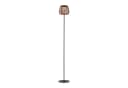 Just Light LED-Akku-Stehlampe Askia Rattan IP54 Touchdim Bild 5