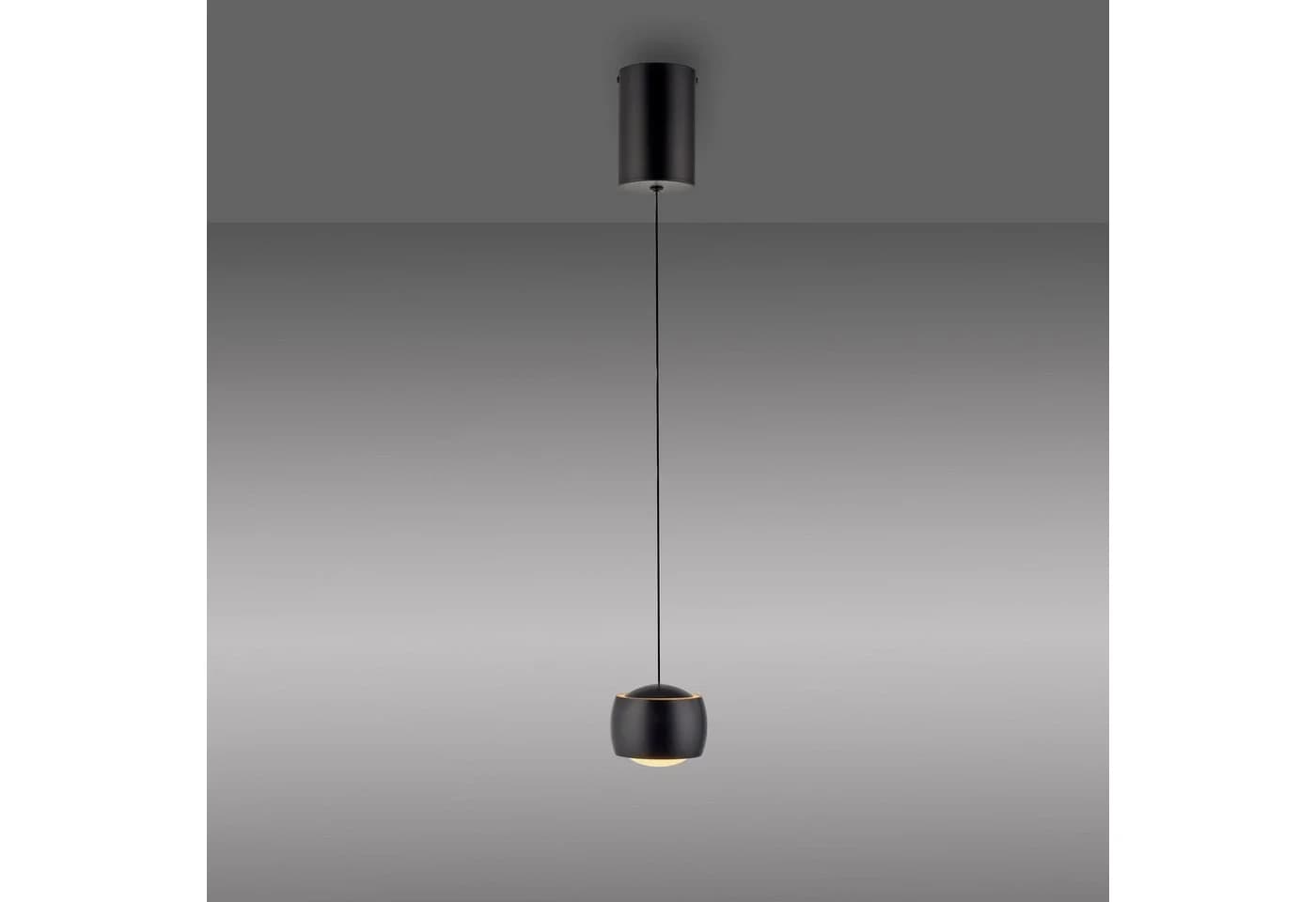 JUST LIGHT Pendelleuchte Ballini Schwarz LED Comfort Lift - Bild 2