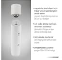 JUST LIGHT LED Pendelleuchte ATTACH Weiß Akku Dimmbar Bild 4