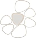 JUST LIGHT Deckenleuchte PEBBLES Weiß LED Dimmbar Switchmo Memory Bild 3
