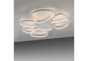 JUST LIGHT Deckenleuchte PEBBLES Weiß LED Dimmbar Switchmo Memory Bild 4