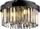 JUST LIGHT Deckenlampe Kulunka Kristallglas Schwarz Bild 2