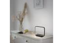 JUST LIGHT Tischleuchte OMARI Schwarz LED Touchdimmer Kabelloses Laden Bild 1