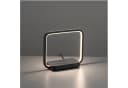JUST LIGHT Tischleuchte OMARI Schwarz LED Touchdimmer Kabelloses Laden Bild 4