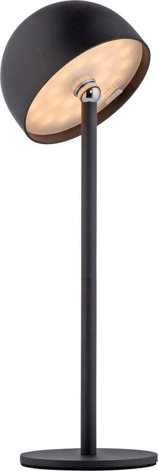 OTTO home Akku Tischlampe Garrin Schwarz Dimmbar IP54 - Bild 2
