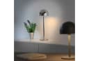 OTTO HOME Akku Tischlampe Garrin mit Flaschenaufsatz Grau Chrom Bild 1