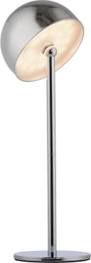 OTTO HOME Akku Tischlampe Garrin mit Flaschenaufsatz Grau Chrom Bild 2