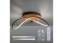 OTTO home Deckenleuchte Ullii mit Ventilator und Akustikpaneele Braun Bild 2