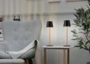JUST LIGHT LED Tischleuchte EURIA 2er Set Schwarz Gold Bild 1