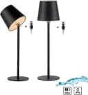 JUST LIGHT LED Tischleuchte BOTERIA Schwarz Akku Betrieben Bild 1