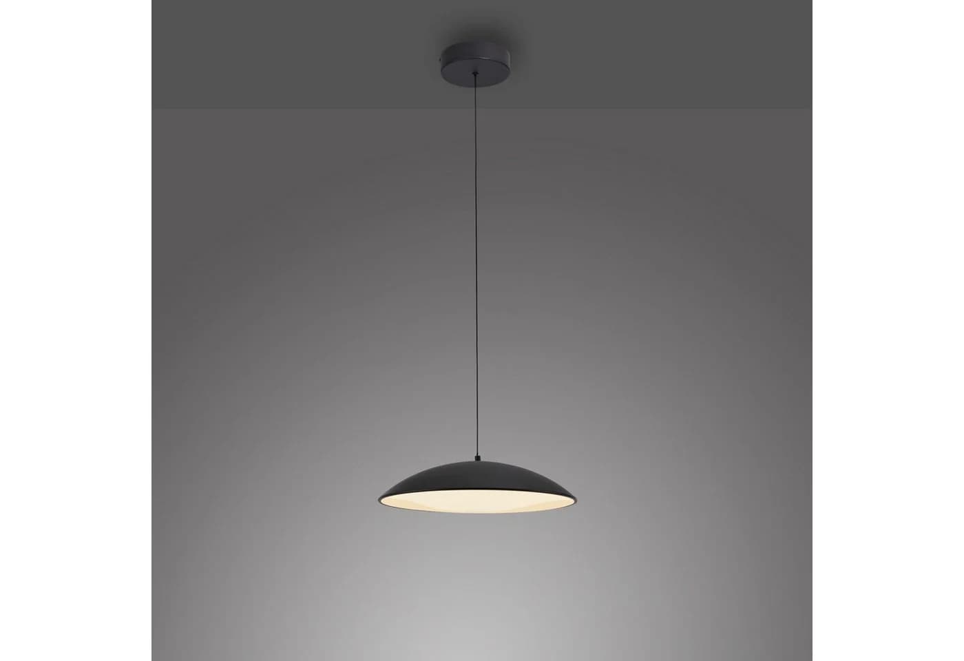 LED Pendelleuchte LENTE Schwarz SCHÖNER WOHNEN-Kollektion - Bild 4