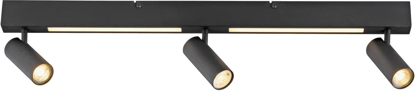 LED Deckenleuchte DANTE schwarz 3 Spots Schöner Wohnen Kollektion - Bild 2