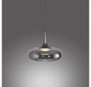 SCHÖNER WOHNEN LED-Hängelampe Posh 1-fl. Rauchglas 3.000 K Bild 3