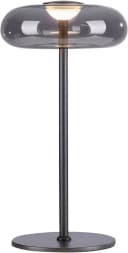 JUST LIGHT LED Tischleuchte Posh SW, dimmbar, Memoryfunktion, 1xLED-Board, Rauchglas Bild 3