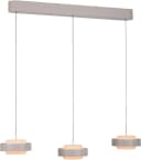 SCHÖNER WOHNEN LED-Hängelampe Elmo, Sandbrise, 3-fl., 3000 K Bild 3
